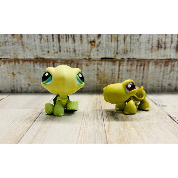 Littlest Pet Shop LPS Vintage Lot of Turtles Tortoises EUC - Picture 1 of 3